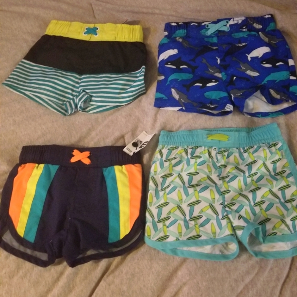 lot of 9 mth boys swim trunks